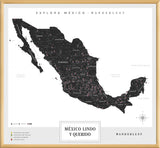 México B&N - 2cm Dorado