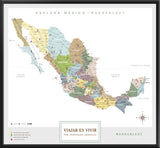 México Plata - 2cm Negro