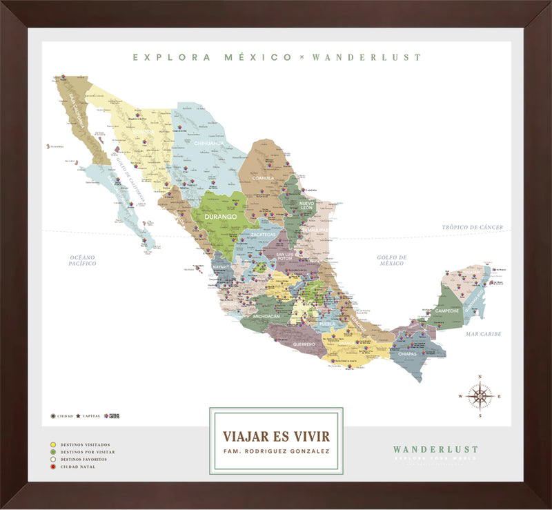 México Plata - 4cm Chocolate