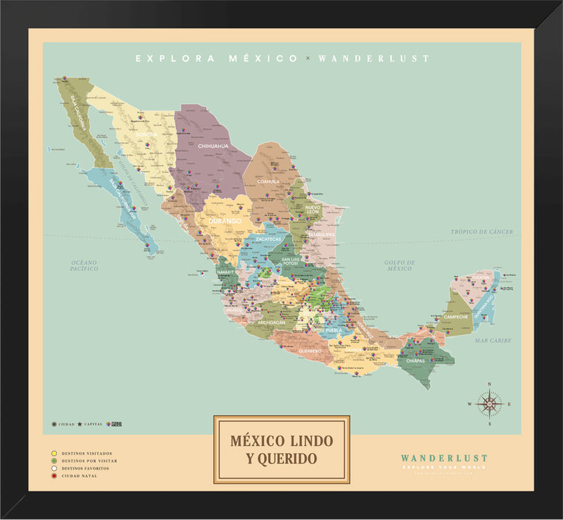 México Original - 4cm Negro