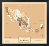 México Sepia - 4cm Negro