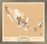 México Sepia - 4cm Platino